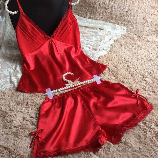 Pajama satin set Lingerie-Avenue