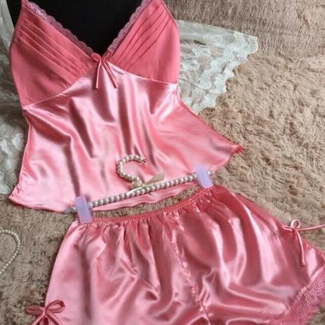 Pajama satin set Lingerie-Avenue