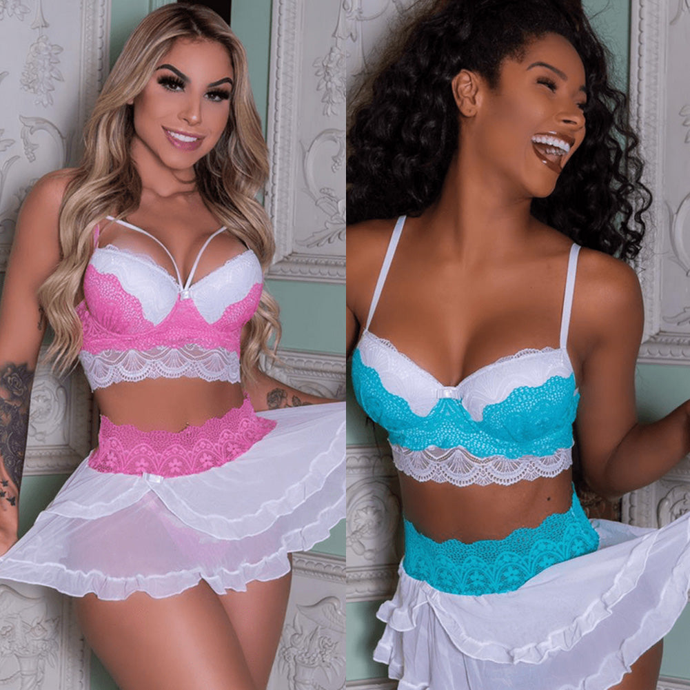 Sexy pink lingerie set Lingerie-Avenue