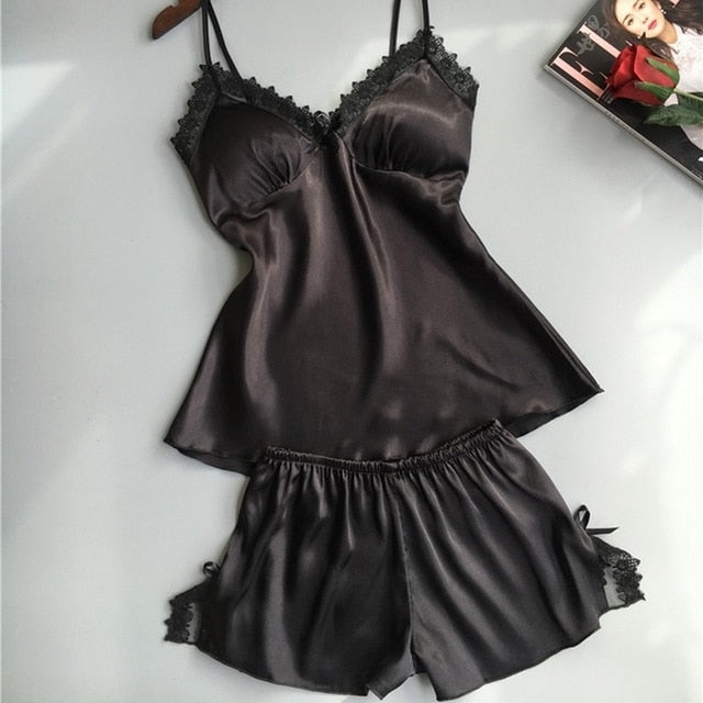 Pajama set satin Lingerie-Avenue