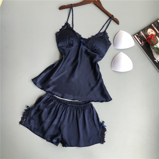 Pajama set satin Lingerie-Avenue