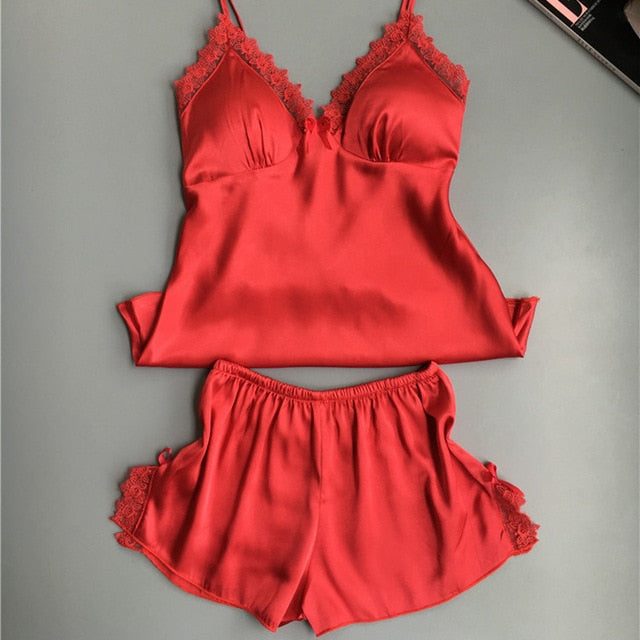 Pajama set satin Lingerie-Avenue