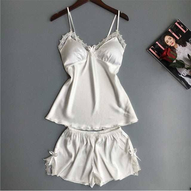 Pajama set satin Lingerie-Avenue